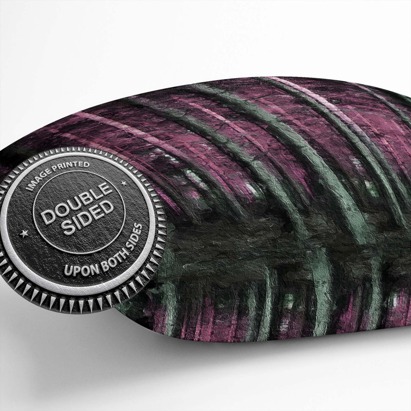 Striped Square Throw Cushion, 55cm H x 55cm W x 20cm D