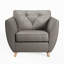 Marylin Leather Armchair-550847774-550847769