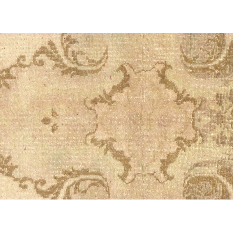 One-of-a-Kind 4'2" X 6'11" 1960s Wool Area Rug in