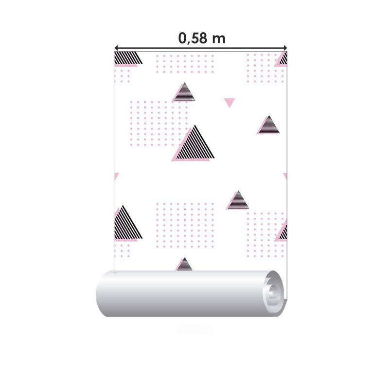 Geometric Teen Peel & Stick Wallpaper N015086