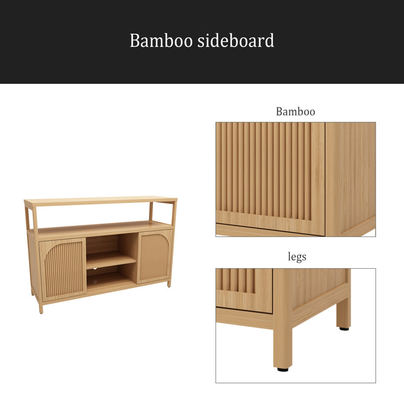 Buffet en bambou