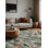 Machine Washable Gray Area Rug