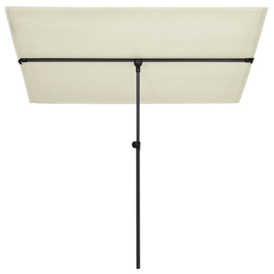Parasol de marché rectangulaire