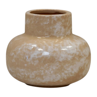 Marbled Ceramic Vase 11cm