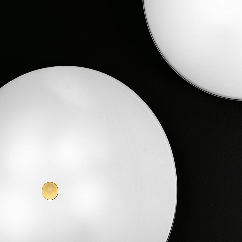 Anello Bianca 5 Light Flush Ceiling Light, 8 cm H x 42 cm W