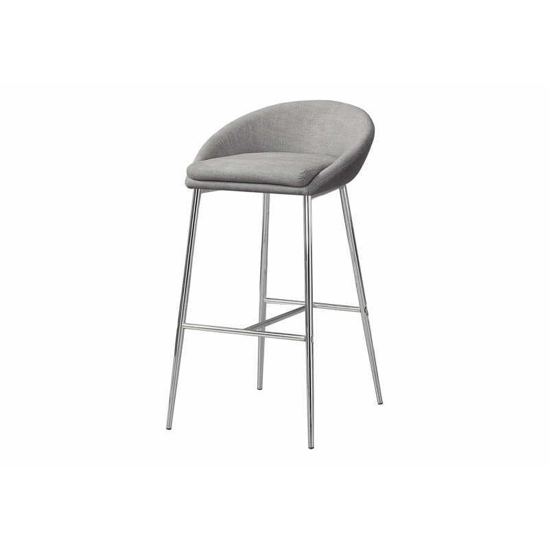 Ensemble contemporain de deux tabourets de bar élégants et confortables pour divers décors
