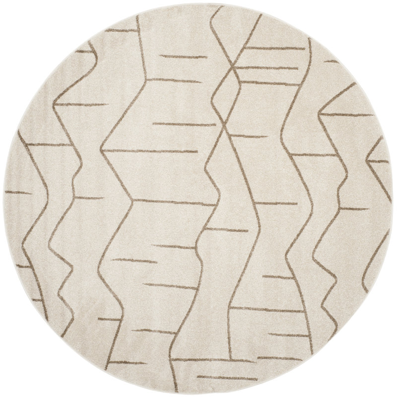 Covey Performance Abstract Rug, Round 7'