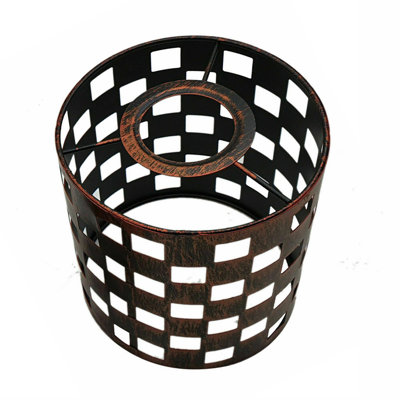 Antinique 13.5cm H Metal Drum Lamp Shade ( Screw On )