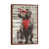 Classic Brown Wood Framed Canvas