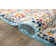 Furtado Oriental Blue/Yellow/Pink Area Rug