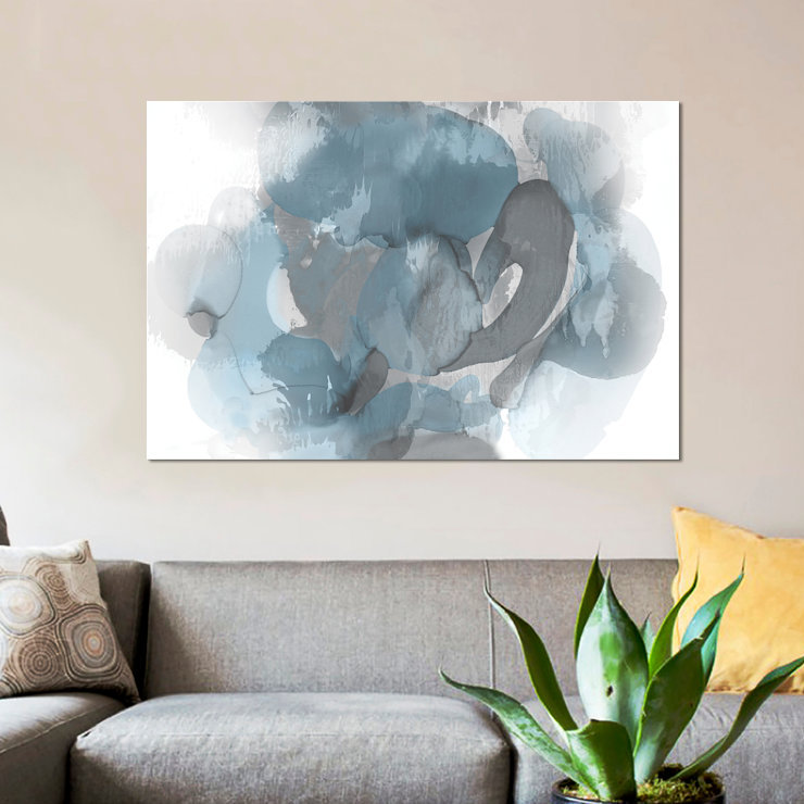 «Flow II», impression sur toile, H 40 po x l 60 po x p 1,5 po, Toile tendue