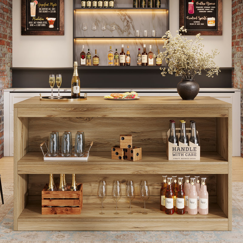 59.05 cm Home Bar Cabinet