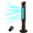 R.W.FLAME 360 Degree Oscillating Tower Fan with Quiet Cooling, 24H Timer, Remote Control, 8 Wind Speed-73468308