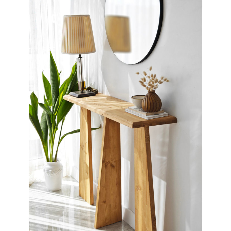 Oded 100cm Console Table, Oak