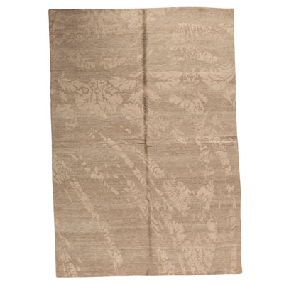 Wool Abstract Area Rug