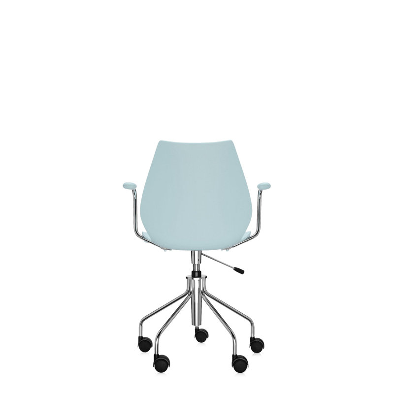 Maui Swivel Task Chair, Pale Blue