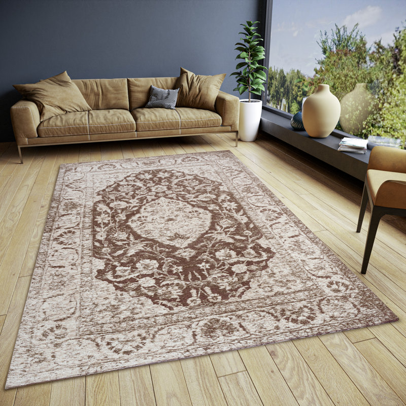 Catania Brown Rug, Rectangular 200 x 285cm