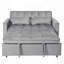 Canapé-lit avec dossier inclinable et coussins-973634797
