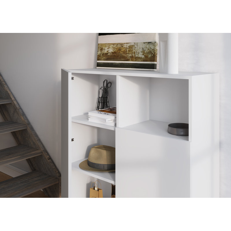 Eliscar Rectangle Accent Chest, White