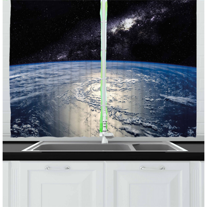 Pointed Kitchen Curtain