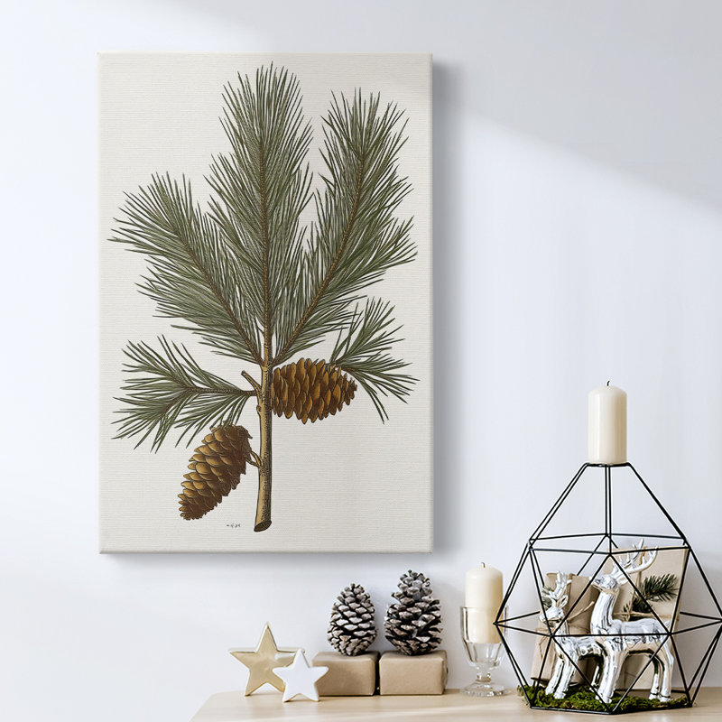 Art des Fêtes de Noël - Toile tendue avec châssis - Série 2-XLIX, H 48 po x l 32 po