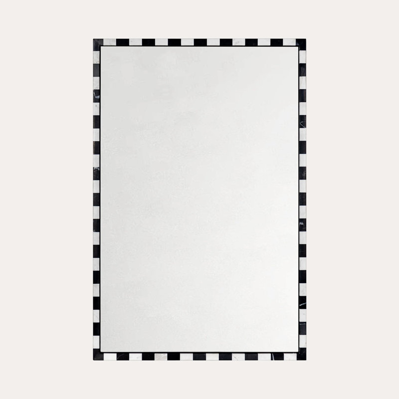  Miroir mural livra, Miroir en marbre Livra 20 x 30 po