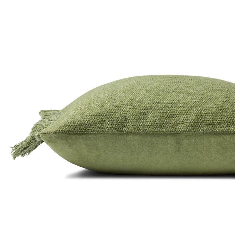 Magnolia Home by Joanna Gaines x Loloi Jett Accent Pillow, Polyester, Square 22"