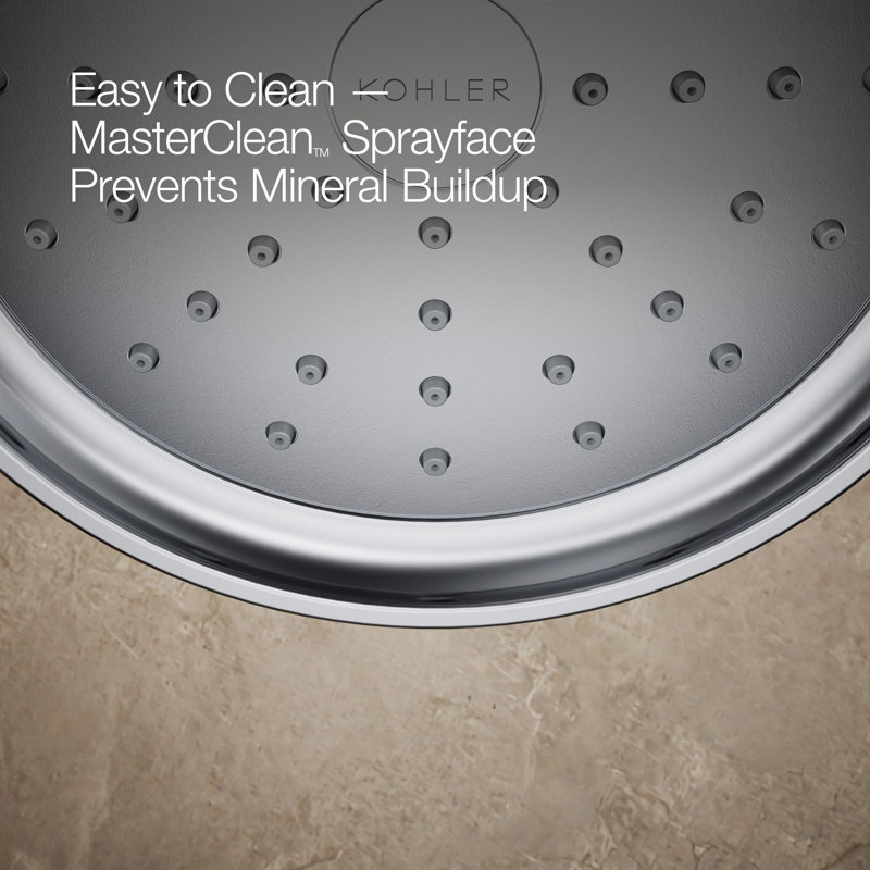 Purist Shower Trim, Polished Chrome, Cross Handle