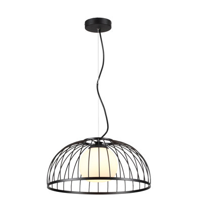 Meta 1 - Light Black Dome Pendant