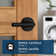 Milan Round Rose Dummy Lever In Matte Black