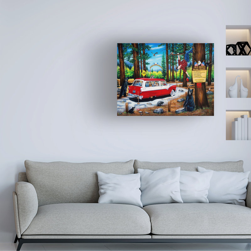 Art sur toile «ologina bologrio »par Robert Andrea, H 14 po x l 19 po