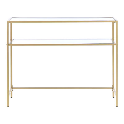 Ossett 100cm Glass Top Console Table
