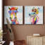 Groovy Horse And Sky - ensemble de 2 peintures-275469032-275469036