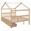 Lit en bois avec tiroirs-717346385