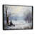Black Floater Framed