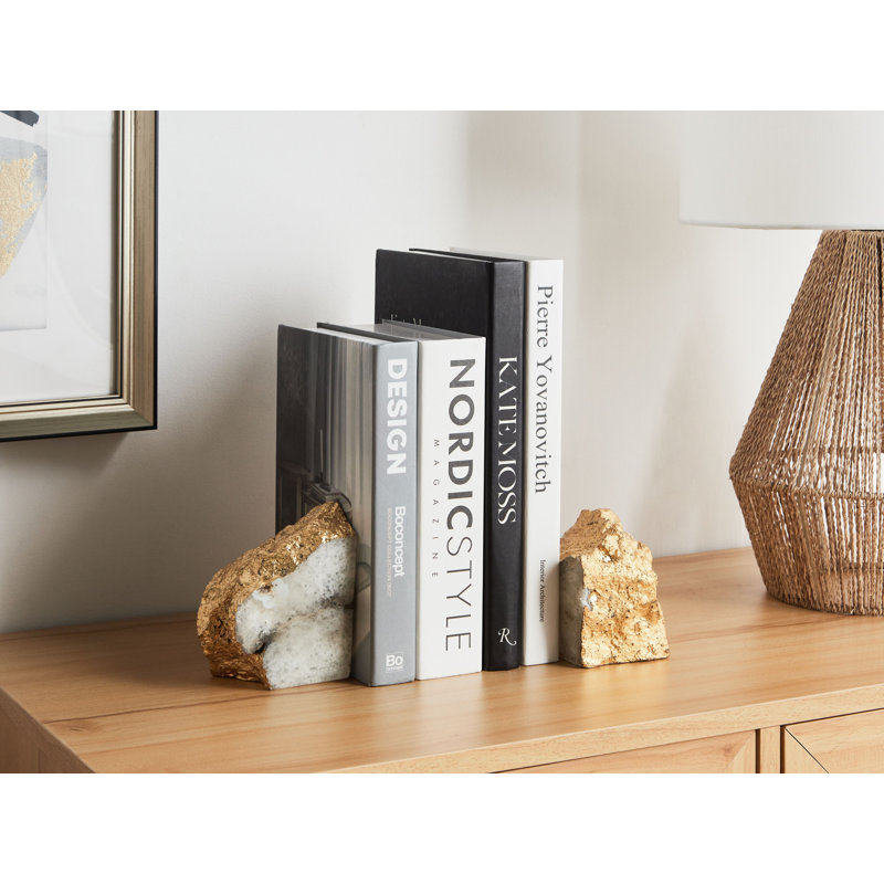 Agate / Geode Bookends