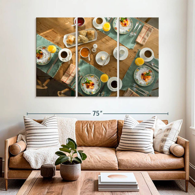 Table de petit déjeuner, H 42 po x l 65 po