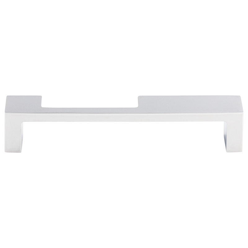 Modern Metro Bar Pull, Polished Chrome, 5" Center to Center