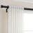 Lachina Arnel 1 Inch Window Curtain Rod with Aluminium Finials, Single Curtain Rods for Windows-1412087197-1472476172