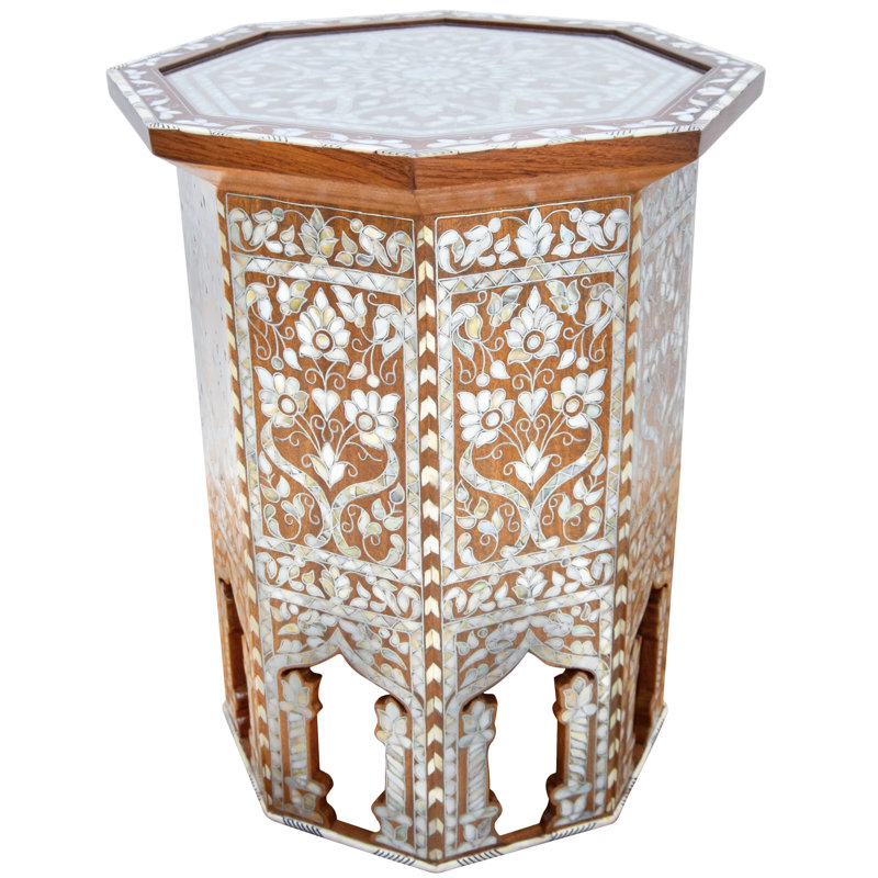 Solid Wood End Table
