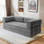 Cloud Boneless Couch Futon Sofa Bed, 5-In-1 Convertible Sofa Bed Pull Out Couch Sleeper Sofa Compressed Loveseat-2074095797