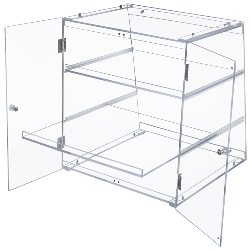 Diquon 3 Tier Clear Food Storage Container Breadbox