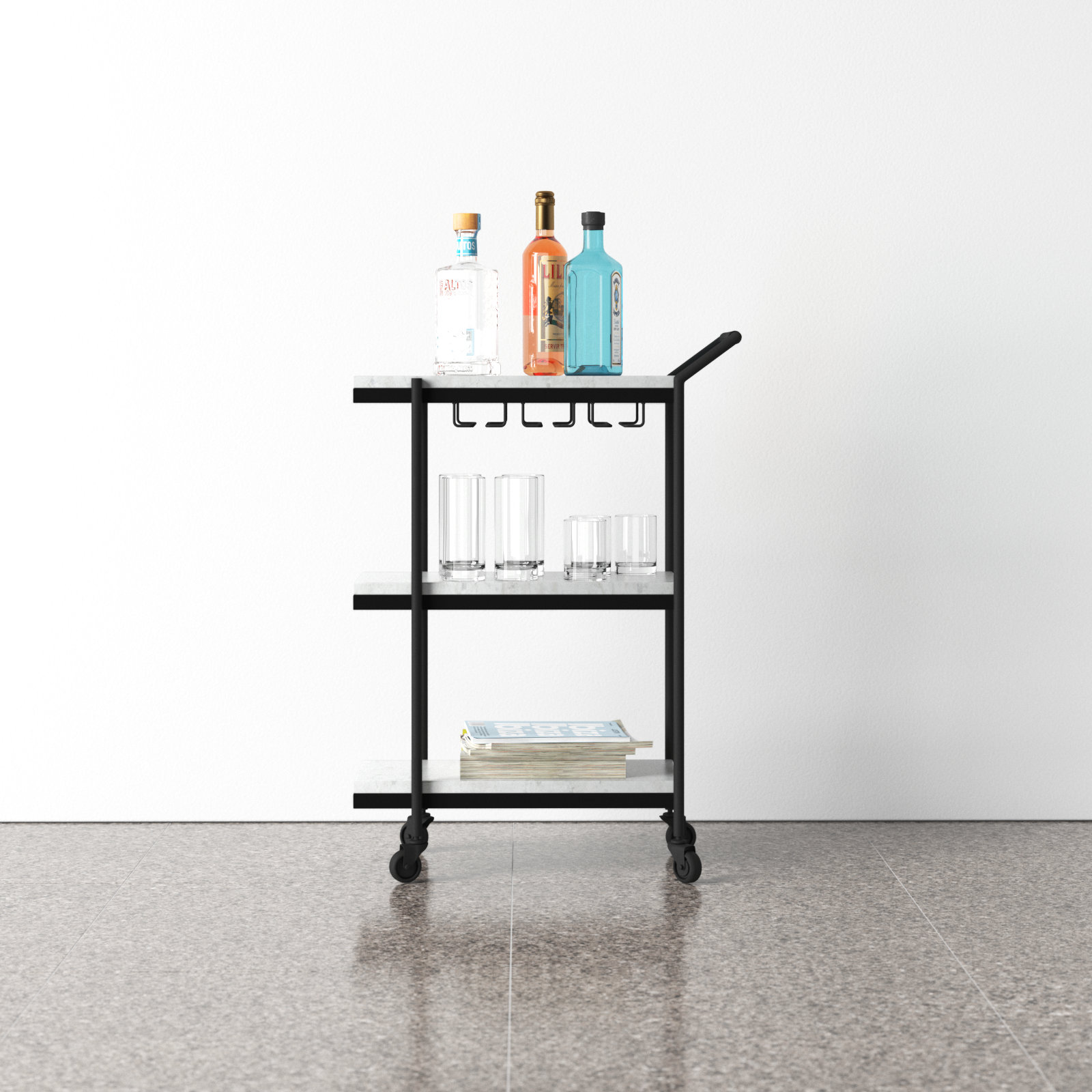 Bradley Bar Cart