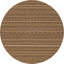 Tapis intérieur / extérieur brun clair Krickel-86633236