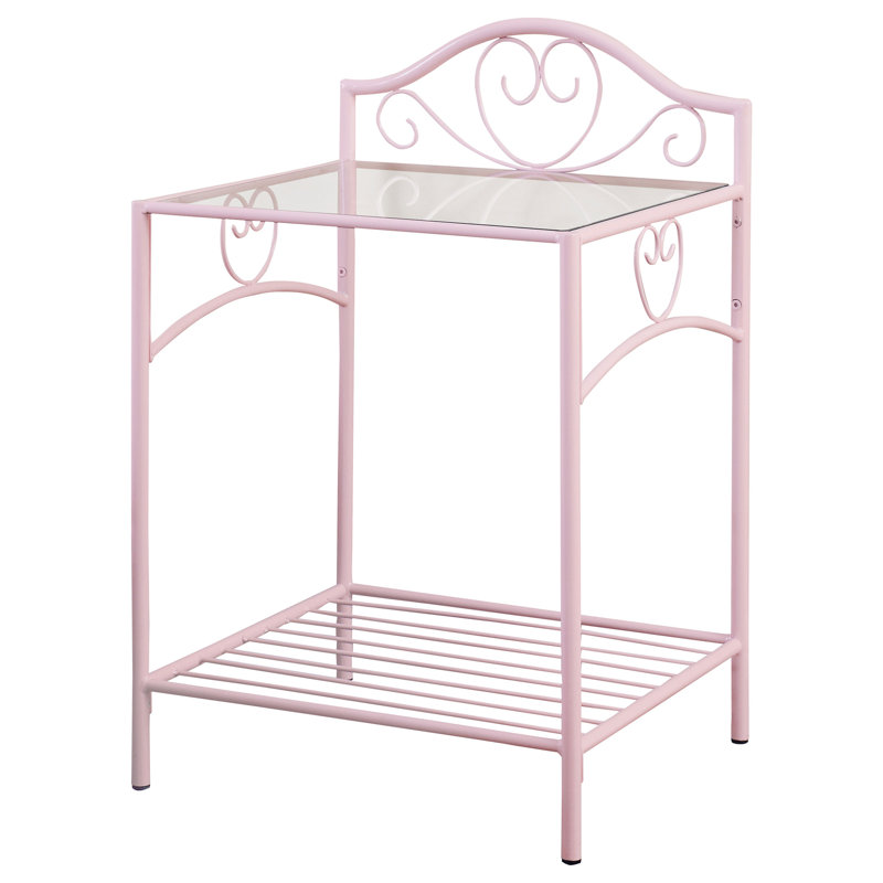 Cashlin 19.75'' W Metal Nightstand