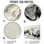 «Modern Marble Mouillage», impression sur métal moderne-1486733197