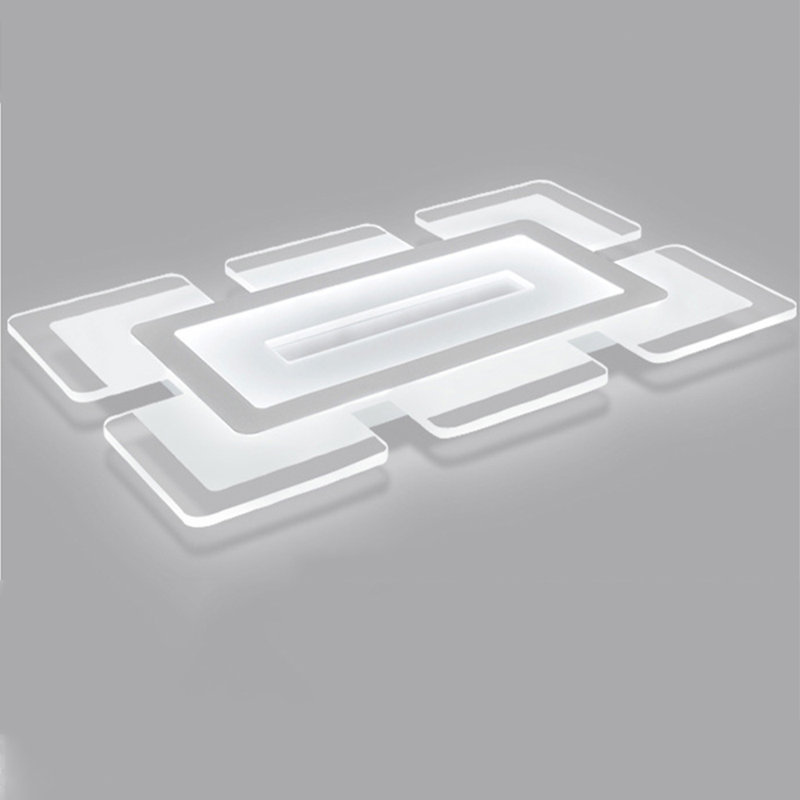 Plafonnier encastré 1 lumière Bozzuto, H 1,5 po x l 23,5 po x P 15 po, 6 000 K