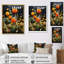 Yoav Orange Mid Century Natures Harmony II - Abstrait art Mid-Century Mid-Century-479834284-479834323