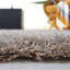 Tapis à poil long fabriqué à la main champignon Arshika-17989552