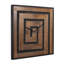 Helix Metal Analog Clock